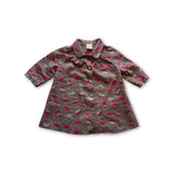Seed Pink Umbrella Shirt Dress