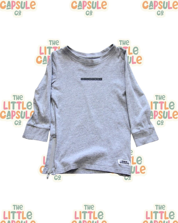 Lil Homme Grey Top