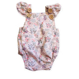 La Sienna Couture Pink Floral Playsuit