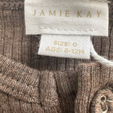 Jamie Kay Brown Cotton Shirt