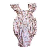 La Sienna Couture Pink Floral Playsuit
