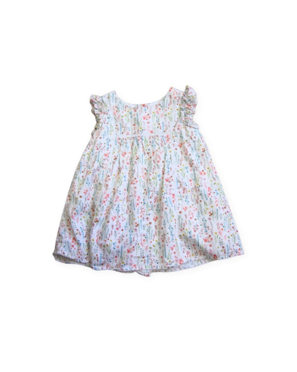 Bebe White Floral Dress