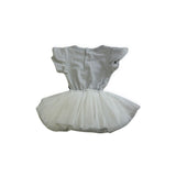 Rock Your Kid Blue Clown Tutu Dress Bodysuit