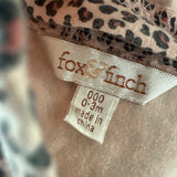 Fox & Finch Pink Leopard Playsuit