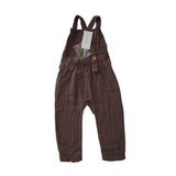Jamie Kay Brown Cotton Overalls