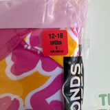 Bonds Pink & Orange Floral Wondersuit