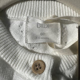 Bilbi Dewdrop Snow Button Bodysuit