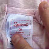 Sprout Pink Rainbow Playsuit