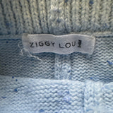 Ziggy Lou Blue Fleck Knit Pants