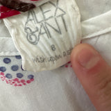 Alex & Ant White Butterfly Playsuit