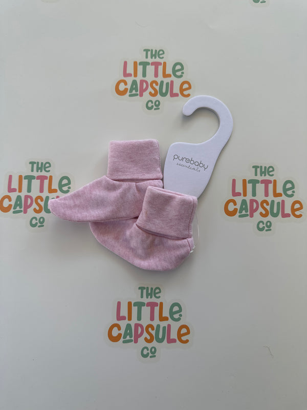 Purebaby Pink Socks
