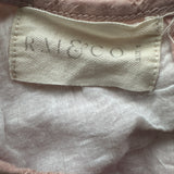 Rai & Co Pink Cotton Dress & Bloomer Set