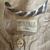 Freckly Ollie Beige Playsuit