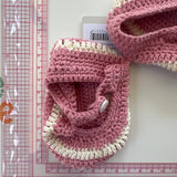 Dlux Pink Crochet Booties