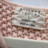 Wilson & Frenchy Pink Knitted Vest