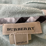 Burberry Sage Green Cardigan