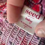Seed Heritage Pink Frill Bodysuit