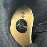 La Sienna Couture Blue Leather Boots
