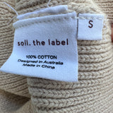 Soll the Label Taupe Beanie