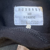 Huxbaby Black Metallic Bear Tee