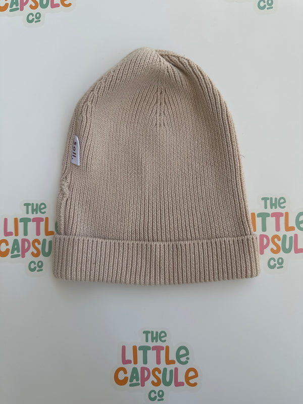 Soll the Label Taupe Beanie