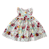 Pumpkin Patch Floral Dress