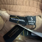 Rock Your Kid Caramel Fleece Track Pants