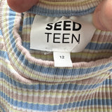Seed Teen Stripe Crop