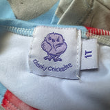Cheeky Chickadee Long Sleeve Hippo Bodysuit
