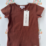 Soll The Label Brown Tee
