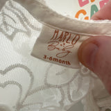Marlo Baby White Lace Dress