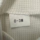 Mini Zali White Cotton Playsuit