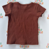 Soll The Label Brown Tee