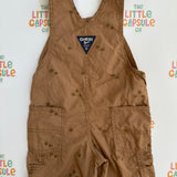 OshKosh Tan Palm Tree Overalls