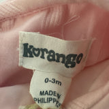 Korango Pink Embroidered Collar Dress