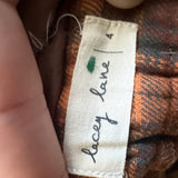 Lacey Lane Plaid Cotton Overalls