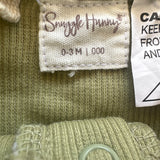 Snuggle Hunny Olive Green Long Sleeve Bodysuit