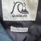 Quiksilver Blue Puffer Jacket with Hood
