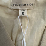 Designer Kids Linen Suit Jacket - - Multiple Size Options