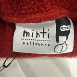 Minti Red Fleece Trackies