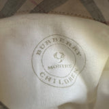 Burberry Children White Shirt w Check Collar