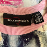 Rock Your Baby Rabbit Skater Dress