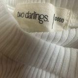 Two Darlings White Bodysuit