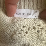 Jamie Kay White Knit Playsuit