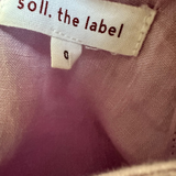 Soll The Label Purple Top
