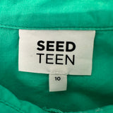 Seed Teen Green Shirt