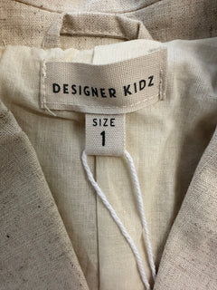 Designer Kidz Linen Suit Jacket