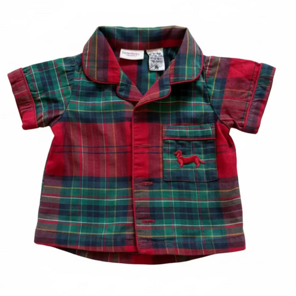 Peter Alexander Gingham Christmas Sleep Shirt