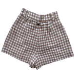 Ghanda Checkered Shorts