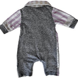Peter Alexander Stripe Flannelette Romper